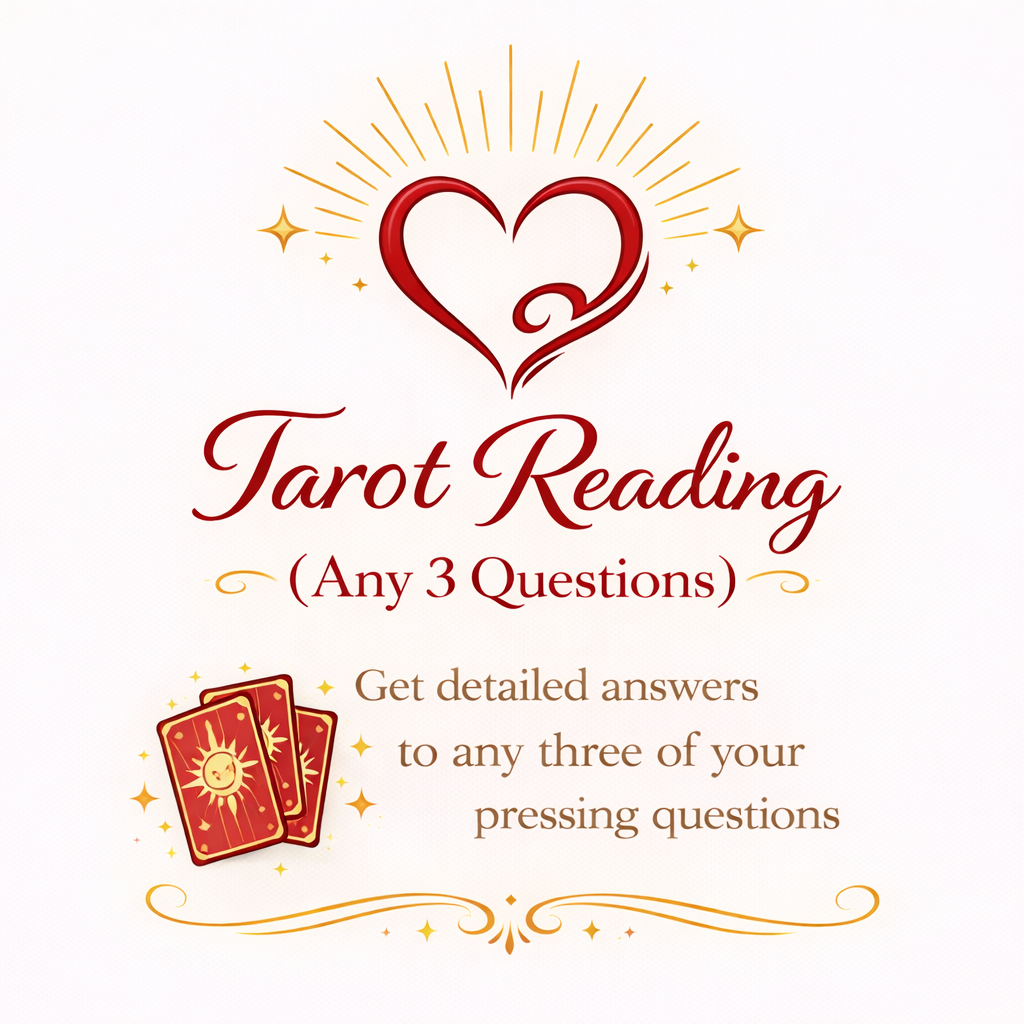 TAROT READING (Any 3 Questions)