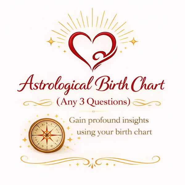 ASTROLOGICAL BIRTH CHART(Any 3 Questions)