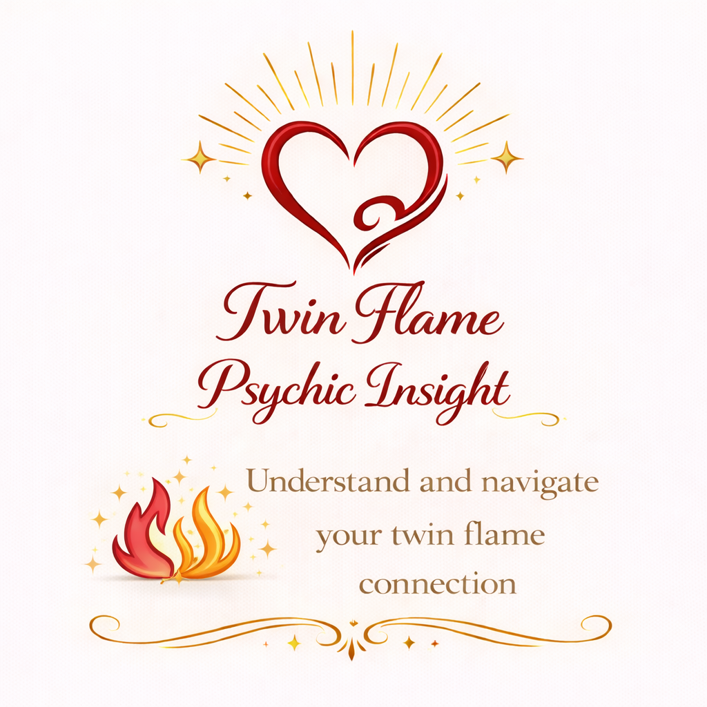 TWIN FLAME PSYCHIC INSIGHT(Unisex)